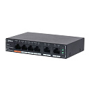 Коммутатор Dahua 6-Port Cloud Managed Gigabit Switch with 4-Port PoE