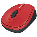 Microsoft Wireless Mobile Mouse 3500, Mac/Win, Flame Red