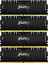 Память оперативная/ Kingston 32GB3000MHz DDR4 CL15DIMM (Kit of4)FURYRenegadeBlack