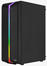 Aerocool Bionic-G-BK-v1 (ATX, Glass Window, RGB, USB3.0 x2, USB2.0 x1, 120mm Black Fan x1)