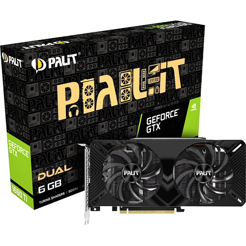 Видеокарта GeForce GTX 1660 TI Dual