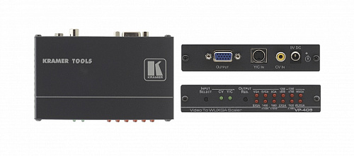 Kramer Electronics [VP-409] Масштабатор ProScale видеосигналов CV и s-Video в формат VGA