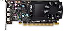 PNY Nvidia Quadro P400DVI 2GB DDR5, PCIE, 64-bit 256 Cores, 3*mDP1.4, 3*mDP to DVI-D SL adapter, ATX bracket, Retail