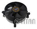 Устройство охлаждения(кулер) Titan DC-156V925X/RPW/CU25 Soc-1151/1200 4-pin 12-36dB Al+Cu 105W 285gr Ret