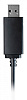 Наушники с микрофоном A4Tech HU-11 черный/белый 2м накладные USB оголовье (HU-11/USB/BLACK+WHITE)