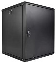 Шкаф ЦМО Шкаф телекоммуникационный настенный разборный ЭКОНОМ 18U (600 650) дверь металл, цвет черный