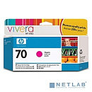 HP C9453A Картридж 70 к DJ Z2100/Z3100 (130 ml) Magenta