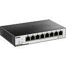 Коммутатор D-LINK Коммутатор/ DGS-1100-08PD EasySmart L2 Switch 7х1000Base-T, 1x1000Base-T PD PoE, w/o power adapter