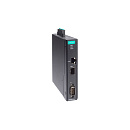 1-портовый преобразователь RS-232/422/485 в Ethernet, 1 x 100BaseF(X) SFP, соответствует IEC62443-4-2, с расширенным диапазоном температур, второго по