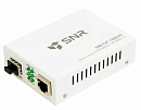 Медиаконвертер SNR Медиаконвертер 10/100/1000-Base-T / 100/1000Base-FX с SFP-портом (потертости, не сходится S/N с коробкой.)
