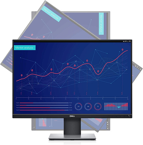 Монитор DELL P2421 DELL P2421 24" wide, IPS, 1920x1200, 0.27mm, 5ms, 300cd/m2, 1000:1, Height adjustable, Tilt, Swivel, VGA, HDMI, DVI(D), DP, 5xUSB,
