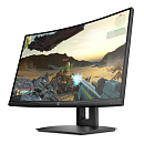 HP X27c LED Curved Gaming Monitor 1920x1080 FHD, VA, 16:9, 350 cd/m2, 3000:1, 1ms, 178°/178°, 165 Hz, HDMI, DP, height, tilt, AMD FreeSync Premium, Bl