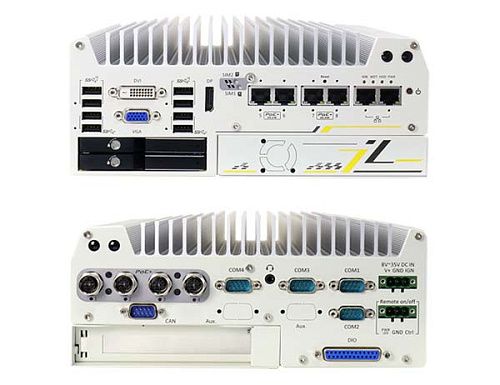 Встраиваемый безвентиляторный компьютер Nuvo-7204VTC