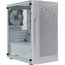 Корпус Powercase CMIMZW-L3 Mistral Micro Z3W Mesh LED, Tempered Glass, 2x 140mm + 1х 120mm 5-color fan, белый, mATX (CMIMZW-L3)