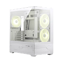 Корпус для ПК MSI MAG PANO M110R WHITE , Micro-ATX, 1xUSB 3.2 Gen 1, 1xUSB 3.2 Gen2x2 Type-C, 2x140mm, ARGB Reverse Blade Fan, 1x120mm ARGB Fan, ARGB+