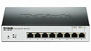 Коммутатор D-LINK DGS-1100-08P/B1A 8G 8PoE 64W настраиваемый