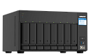 Системы хранения данных QNAP SMB QC 1,7GhzCPU/4Gb(upto16Gb)/upto 8HDD, up to 16 with TL-D800C/SATA(3,5'')/ 3xUSB3.2/1xExp.slot/2x2,5Gb 2x10Gb(SFP+)/iS