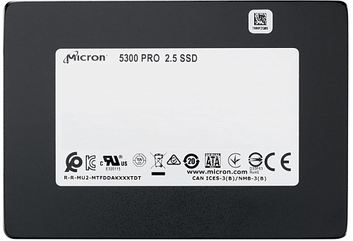 Твердотельный накопитель Micron 5300 PRO 240GB 2.5 SATA Non-SED Enterprise Solid State Drive