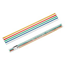 TDM SQ0548-1605 Трубки термоусаживаемые, клеевые, набор 5 цветов по 2 шт. ТТкНГ(3:1)-6,4/2,0