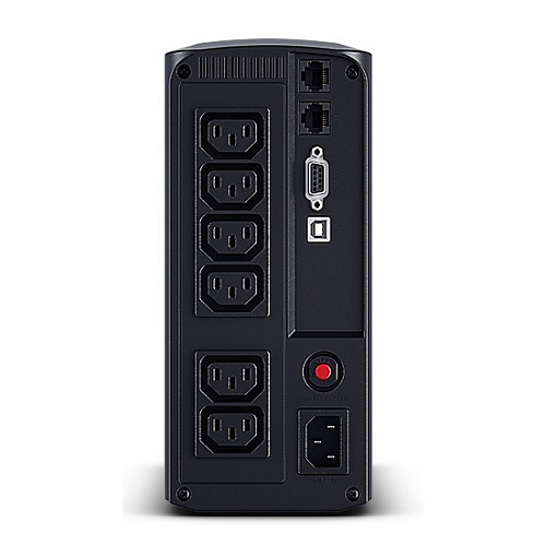 CyberPower VP1000EILCD ИБП {Line-Interactive, Tower, 1000VA/550W USB/RS-232/RJ11/45 (6 IEC С13), 12В/9 Ач х 1}