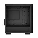 Корпус DEEPCOOL MiniTower CH370 черный без БП mATX TG window 1x120mm fan (R-CH370-BKNAM1-G-1)