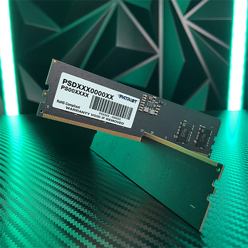 Память DDR5 8GB 5200MHz Patriot PSD58G520081 Signature Line RTL PC5-41600 CL42 DIMM 288-pin 1.1В single rank Ret