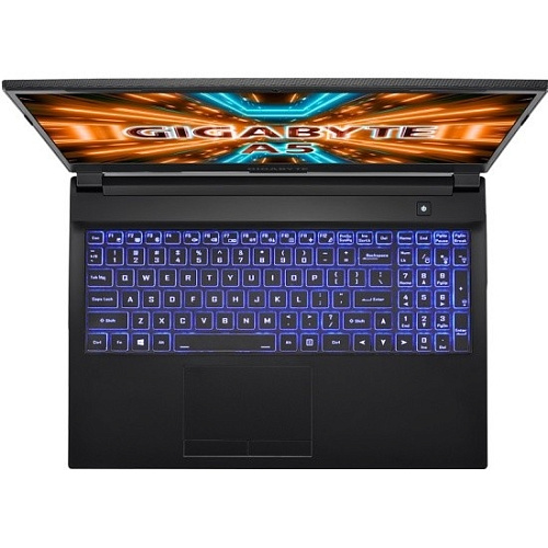 gigabyte a5 [k1-aee1130sd] 15.6" 144 hz fhd, ryzen 5-5600h, rtx 3060p gddr6 6g, ddr4 8gx2 3200mhz, pcie ssd 512g (gen4), dos, black