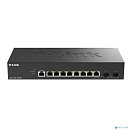 D-Link DGS-1210-10X/ME/C1A Управляемый L2 коммутатор с 8 портами 10/100/1000Base-T и 2 портами 10GBase-X SFP+