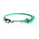 Hyperline FC-D2-503-FC/PR-LC/PR-H-1M-LSZH-AQ Патч-корд волоконно-оптический (шнур) MM 50/125(OM3), FC-LC, duplex, LSZH, 1 м