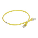 Legrand 51816 П-корд S/FTP 6а PVC 0,5м желт.