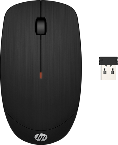 Mouse HP Wireless Mouse X200 (black) cons