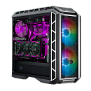 Корпус без БП/ Cooler Master MasterCase H500P Mesh Gun Metal Grey, USB3.0x2, USB2.0x2, 2x200 ARGBFan, 1x140Fan, Full Tower, w/o PSU