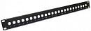 Патч-панель наборная Hyperline PPBL-BNC-19-24BNC 19" 1U 24x UTP