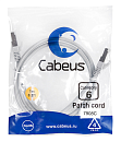 Патч-корд F/UTP, категория 6, 2xRJ45/8p8c, экранированный, серый, LSZH, 1м Cabeus PC-FTP-RJ45-Cat.6-1m-LSZH Патч-корд F/UTP, категория 6, 2xRJ45/8p8c,