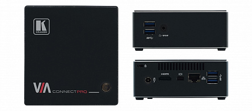 Интерактивная система Kramer Electronics [VIA CONNECT PRO] для совместной работы, 255 одновременных подключений, 4 участника на 1 экране, общий доступ