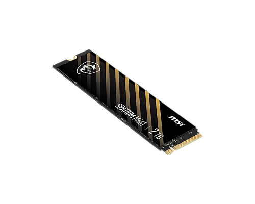 Твердотельный накопитель MSI SSD SPATIUM M461, 2000GB, M.2(22x80mm), NVMe, PCIe 4.0 x4, 3D TLC, R/W 5000/4200, IOPs 680 000/880 000, TBW 450, DWPD