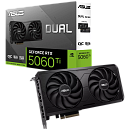 Видеокарта ASUS RTX5060Ti DUAL EVO OC 16GB GDDR7 128bit 3xDP HDMI 2FAN RTL (DUAL-RTX5060TI-O16G-EVO)