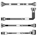 Комплектующие корпусов Lenovo ThinkSystem SR630 V3 M.2 SATA/NVMe x4 Non RAID Cable Kit (Cable kit for use with ThinkSystem M.2 SATA/x4 NVMe 2-Bay Adap