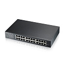 Коммутатор ZYXEL Коммутатор/ NebulaFlex GS1915-24E Hybrid Smart L2 Switch, rack 19", 24xGE, silent (fanless), standalone/cloud management