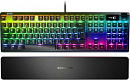 Клавиатура Steelseries Apex Pro Ru механическая черный USB for gamer LED (подставка для запястий)