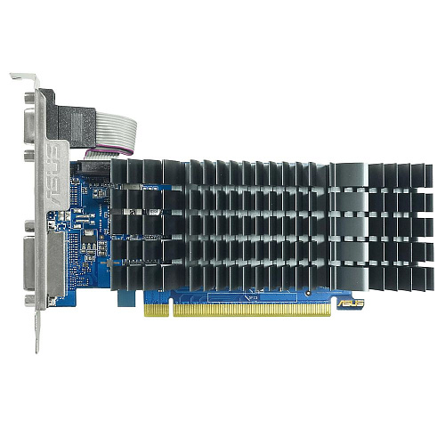 Видеокарта ASUS GT710 EVO 2GB GDDR5 64bit VGA DVI HDMI PASSIVE RTL [GT710-SL-2GD5-BRK-EVO]