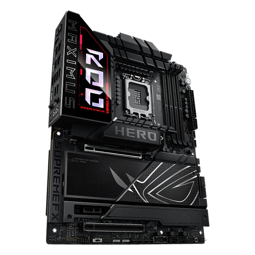 Материнская плата Asus ROG MAXIMUS Z890 HERO Soc-1851 Intel Z890 4xDDR5 ATX AC`97 8ch(7.1) 5Gigabit + 2.5Gigabit Ethernet RAID+HDMI
