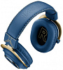 Наушники с микрофоном Logitech G PRO X LOL Wired Gaming Headset синий/золотистый 2м мониторные USB нашейный держатель (981-001106)