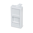 Вставка Cabeus FP-22,5-1M 45x22,5 (Mosaic) для 1 модуля формата Keystone Jack