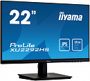 Монитор Iiyama 21.5" ProLite XU2292HS-B1 черный IPS LED 4ms 16:9 HDMI M/M матовая 1000:1 250cd 178гр/178гр 1920x1080 D-Sub DisplayPort FHD 3.2кг
