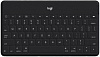 Клавиатура Logitech Keys-To-Go черный USB беспроводная BT slim Multimedia