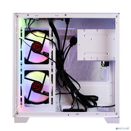 Ginzzu V450 RGB Белый CRC6 FAN12CM RGB*3