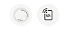 NFC метка Kramer Electronics [VIA-NFC-TAG(W)] для настройки подключения мобильных устройств к системам для совместной работы VIA; цвет белый (5 шт.) 8