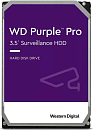 Жесткий диск WD Western Digital Purple Pro HDD 3.5" SATA 14Tb, 7200 rpm, 512MB buffer (DV&NVR + AI), WD141PURP, 1 year