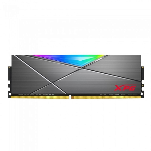 Модуль памяти A-DATA ADATA 16GB DDR4 UDIMM, XPG SPECTRIX D50, 3200MHz CL16-20-20, 1.4V, RGB, Серый Радиатор